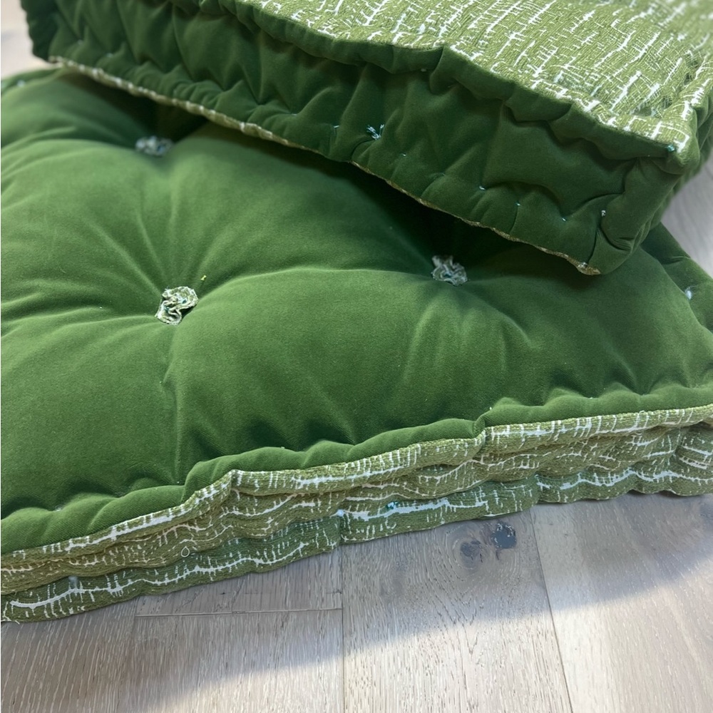 Handmade floor cushions